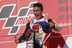 Podium: race winner Marc Marquez, Repsol Honda Team
