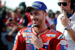 Il secondo classificato Andrea Dovizioso, Ducati Team