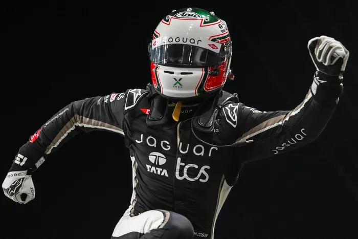 Race winner Antonio Felix Da Costa, Jaguar TCS Eacing