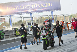 Le vainqueur Jonathan Rea, Kawasaki Racing Team