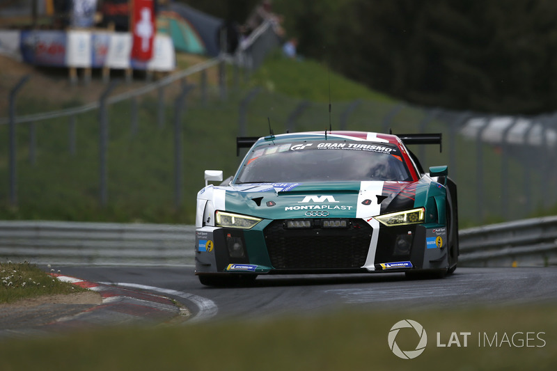 #1 Audi Sport Team Land Audi R8 LMS GT3: Christopher Mies, Kelvin van der Linde, Sheldon van der Linde, Rene Rast