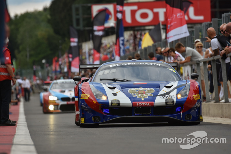 #72 SMP Racing Ferrari 488 GT3: Mikhail Aleshin, Davide Rigon, Miguel Molina