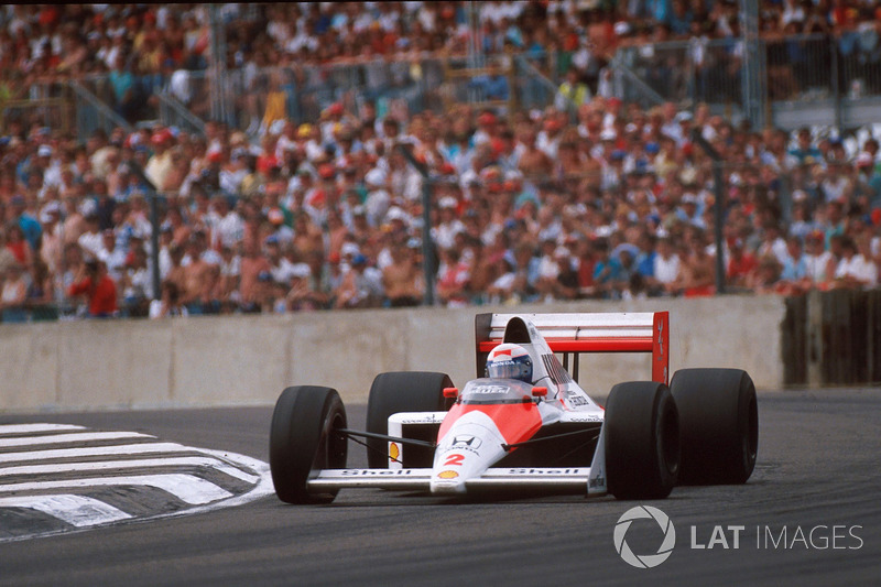 Alain Prost - McLaren MP4 / 5-Honda - GP de Gran Bretaña de 1989