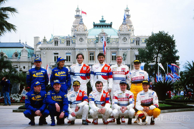 Pierro Liatti, Fabrizia Pons, Subaru, Armin Schwarz, Denis Giraudet, Ford, Uwe Nittel, Christina Thorner, Mitsubishi, Colin McRae, Nicky Grist, Subaru, Luis Moya, Carlos Sainz, Ford, Tommi Makinen, Seppo Harjanne, Mitsubishi