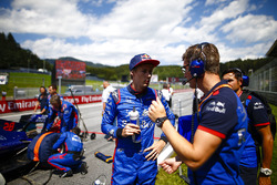 Brendon Hartley, Toro Rosso, sur la grille