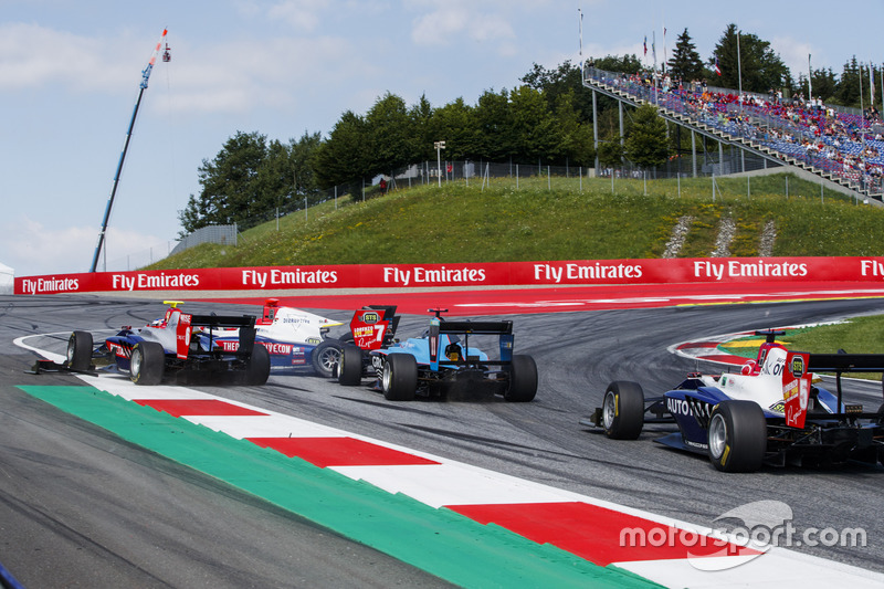 Giuliano Alesi, Trident, Ryan Tveter, Trident, David Beckmann, Jenzer Motorsport