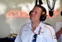 Zak Brown, director ejecutivo de McLaren