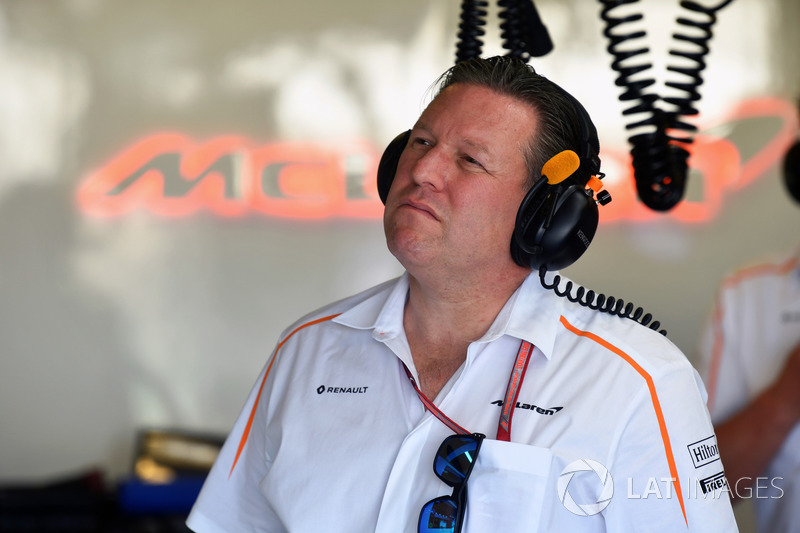Zak Brown, director ejecutivo de McLaren