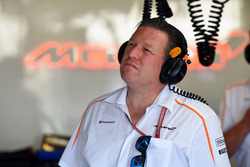 Zak Brown, director ejecutivo de McLaren