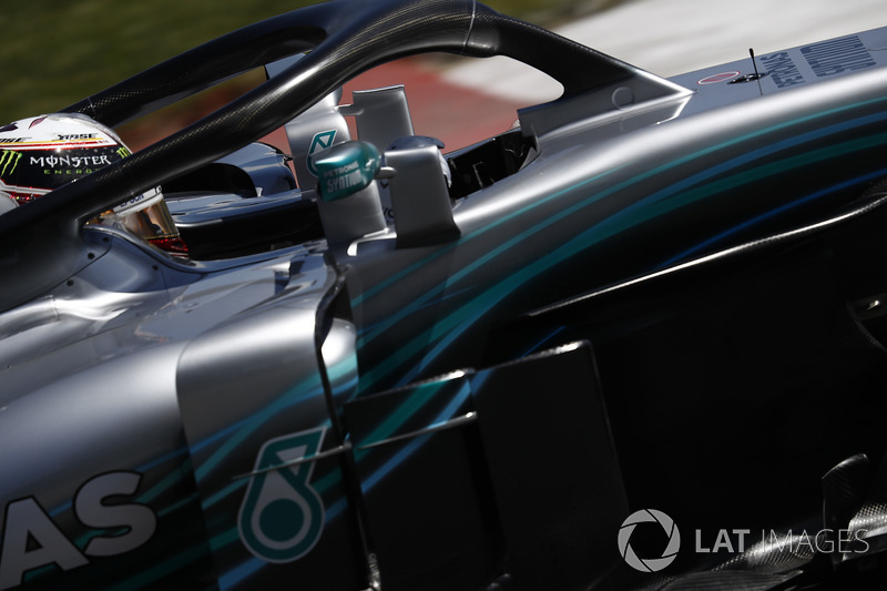 Lewis Hamilton, Mercedes AMG F1 W09.
