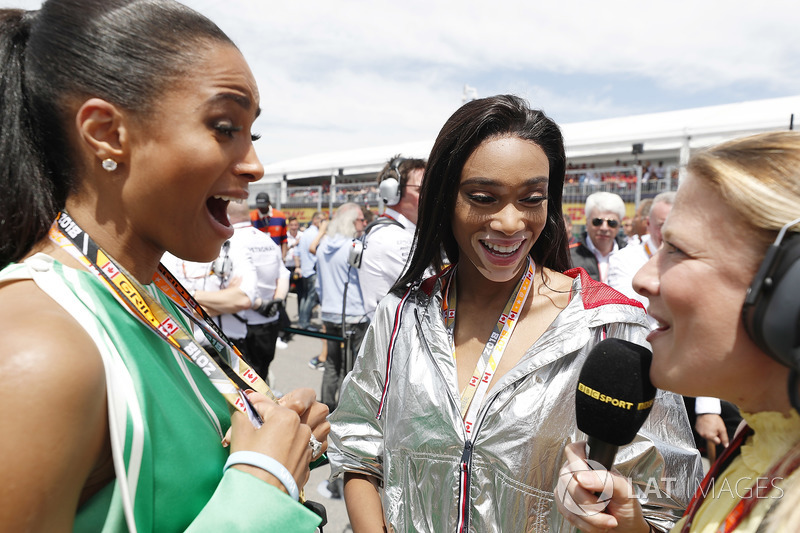 Winnie Harlow - F1 2018 - Kanadai Nagydíj