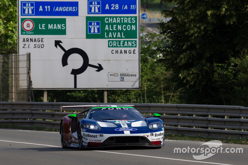 #66 Ford Chip Ganassi Racing Ford GT: Stefan Mücke, Olivier Pla, Billy Johnson