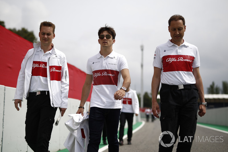 Pályabejárás - F1 2018 - Barcelona - csütörtök