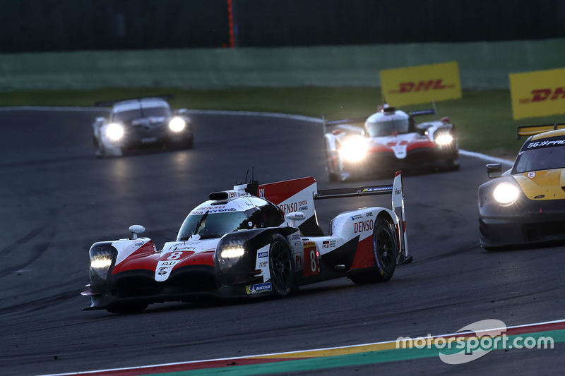 #8 Toyota Gazoo Racing Toyota TS050: Sébastien Buemi, Kazuki Nakajima, Fernando Alonso