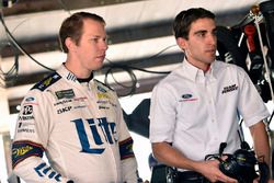 Brad Keselowski, Team Penske, Ford Fusion Miller Lite and Travis Geisler