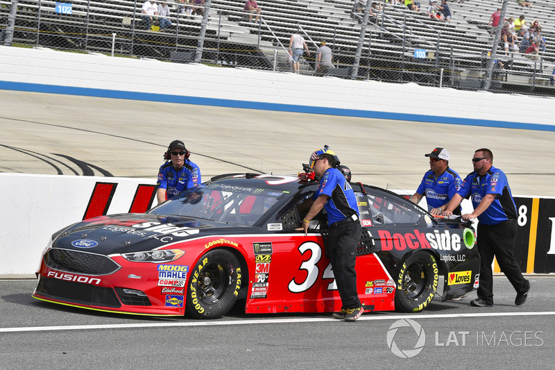 Michael McDowell, Front Row Motorsports, Ford Fusion Dockside Logistics