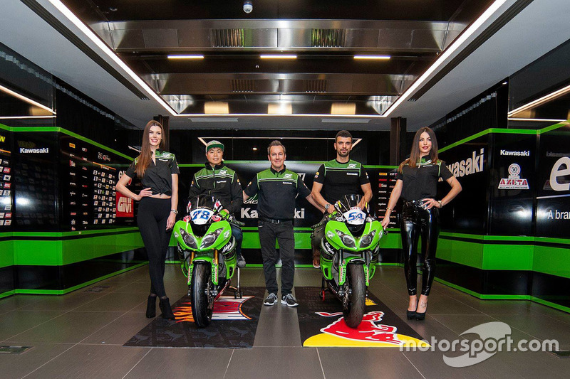 Hikari Okubo, Manuel Puccetti, Kenan Sofuoglu, Kawasaki Puccetti Racing