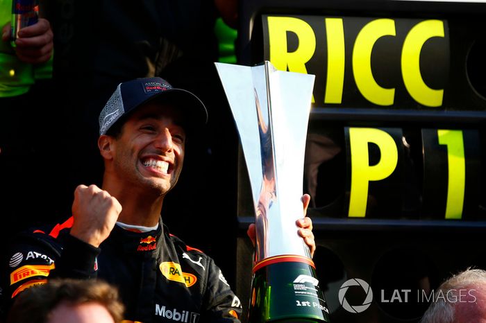 Ganador, Daniel Ricciardo, Red Bull Racing