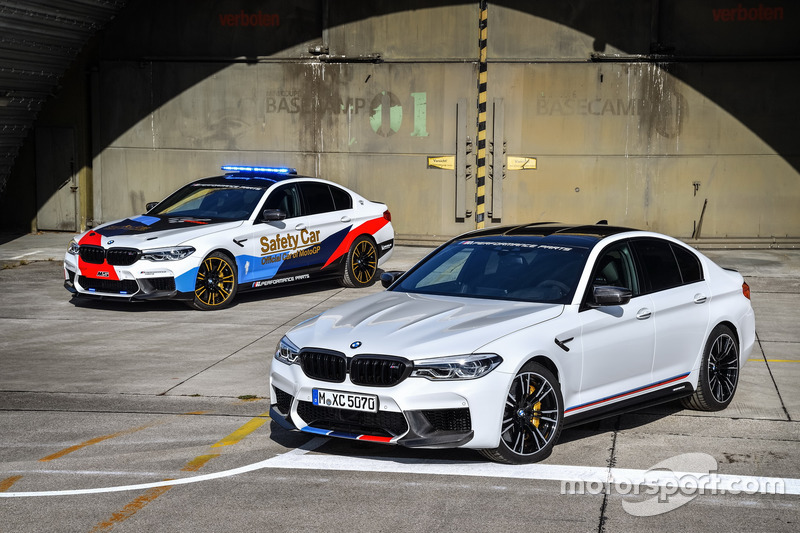 Автомобіль безпеки BMW M5 MotoGP та BMW M5