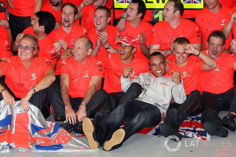 Feest bij McLaren