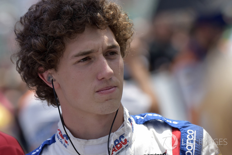 11. <img src="https://cdn-0.motorsport.com/static/img/cfp/0/0/0/0/30/s3/brazil-2.jpg" alt="" width="20" height="12" /> Матеус Лейст, A.J. Foyt Enterprises Chevrolet