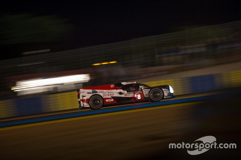 #8 Toyota Gazoo Racing Toyota TS050: Sébastien Buemi, Kazuki Nakajima, Fernando Alonso