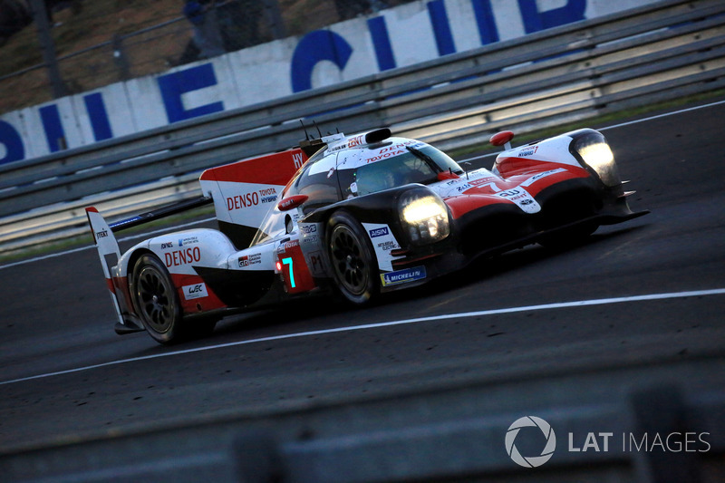 #7 Toyota Gazoo Racing Toyota TS050: Mike Conway, Kamui Kobayashi, Jose Maria Lopez