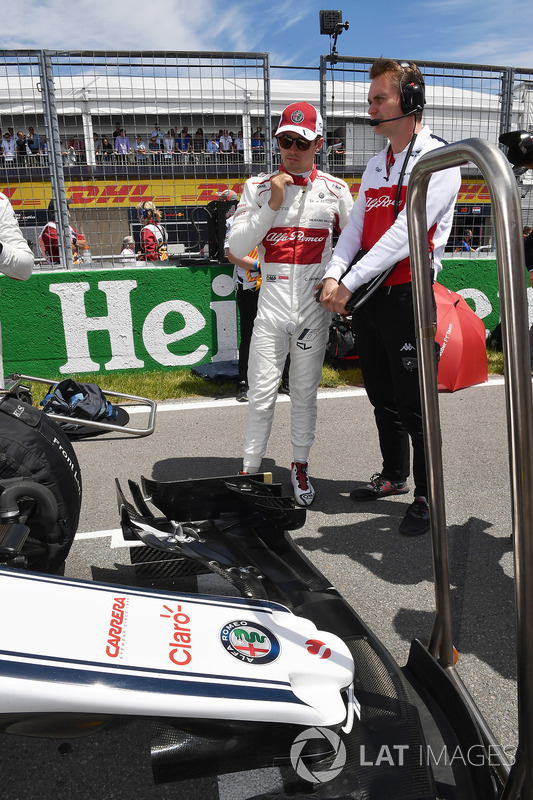 Charles Leclerc, Sauber sur la grille
