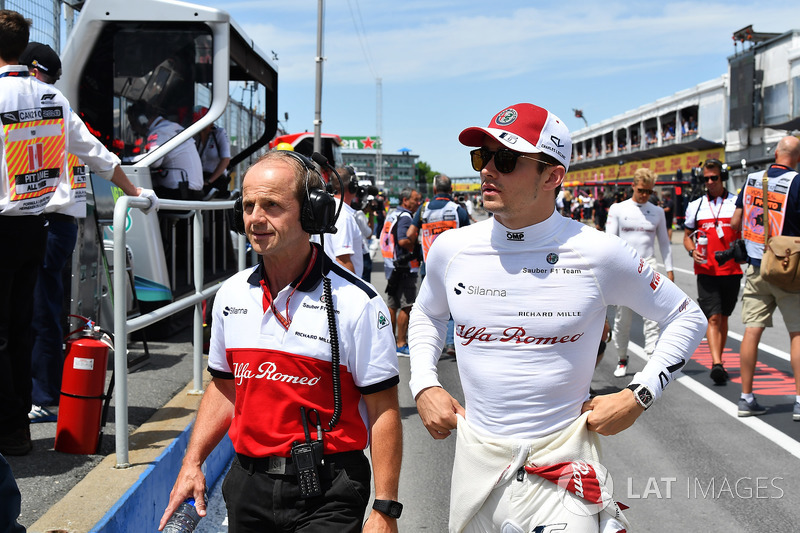 Josef Leberer, entraîneur de Sauber et Charles Leclerc, Sauber