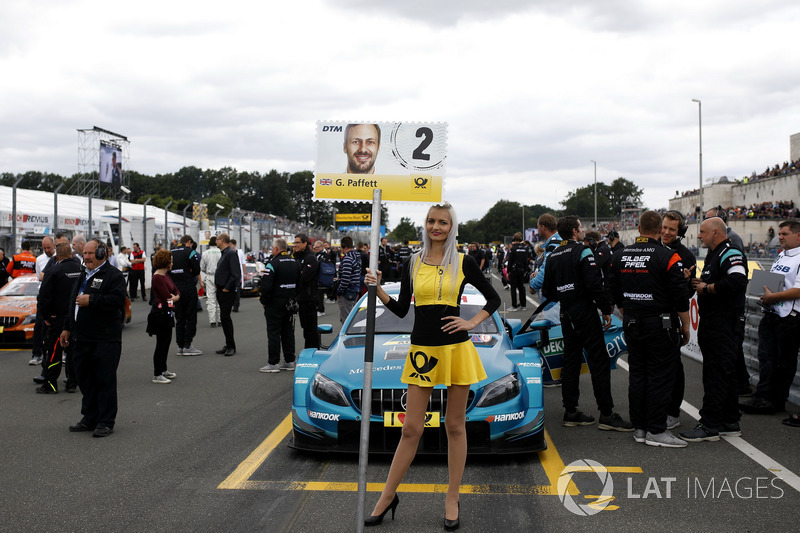 Chica de parrilla de Gary Paffett, Mercedes-AMG Team HWA