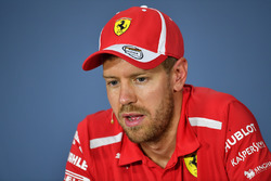 Sebastian Vettel, Ferrari, basın toplantısı