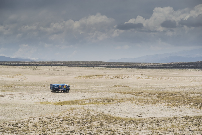 #502 Team Kamaz Master: Dmitry Sotnikov, Ruslan Akhmadeev, Ilnur Mustafin