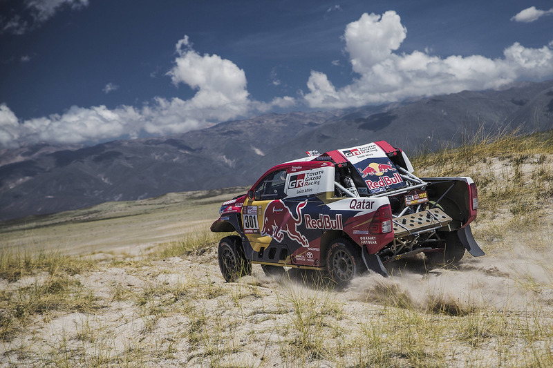 #301 Toyota Gazoo Racing Toyota: Nasser Al-Attiyah, Mathieu Baumel