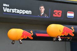 Red Bull Racing pit box detail