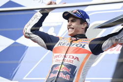 Podium: race winner Marc Marquez, Repsol Honda Team