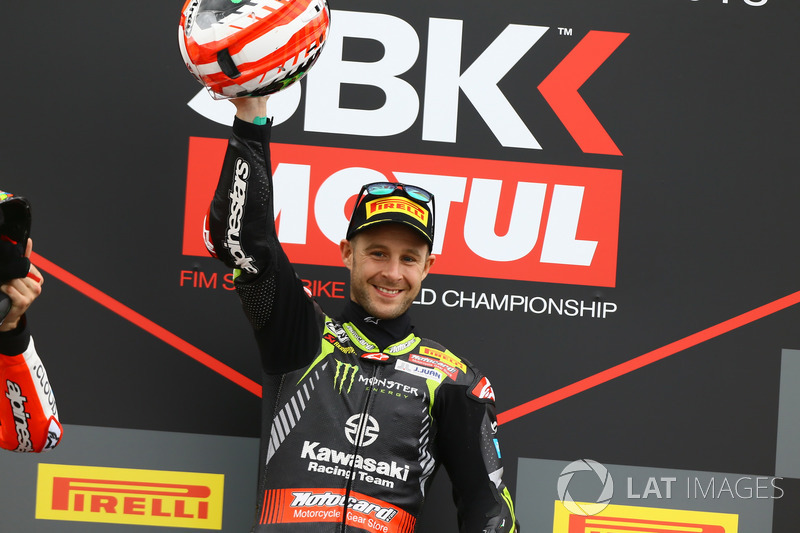 Podio: Jonathan Rea, Kawasaki Racing