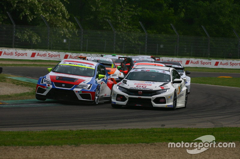 Alessandro Thellung, Seat Leon Racer-TCR DSG e Massimiliano Mugelli, Honda Civic TCR