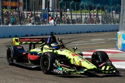 Race winner Sébastien Bourdais, Dale Coyne Racing with Vasser-Sullivan Honda