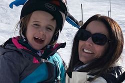 Justin Wilson’s widow Julia and their kid
