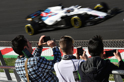 Болельщики и Сергей Сироткин, Williams FW41