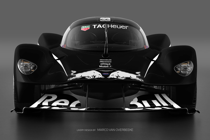 Valkyrie Red Bull livery 4