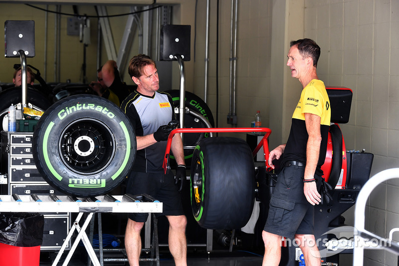 Pirelli lastik hazırlık alanı