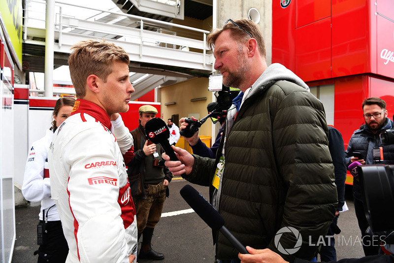 Marcus Ericsson, Alfa Romeo Sauber F1 Team parla con i media