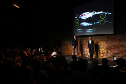 Paddy Lowe, onstage with the FW41