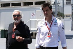 Flavio Briatore, Toto Wolff, Mercedes AMG F1 Direktörü