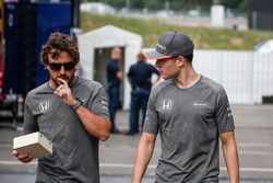 Fernando Alonso, McLaren en Stoffel Vandoorne, McLaren