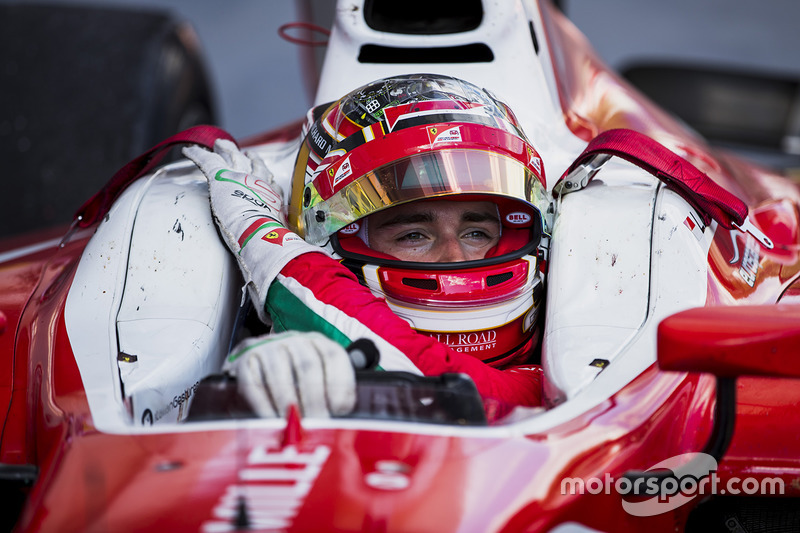 Il vincitore Charles Leclerc, PREMA Powerteam