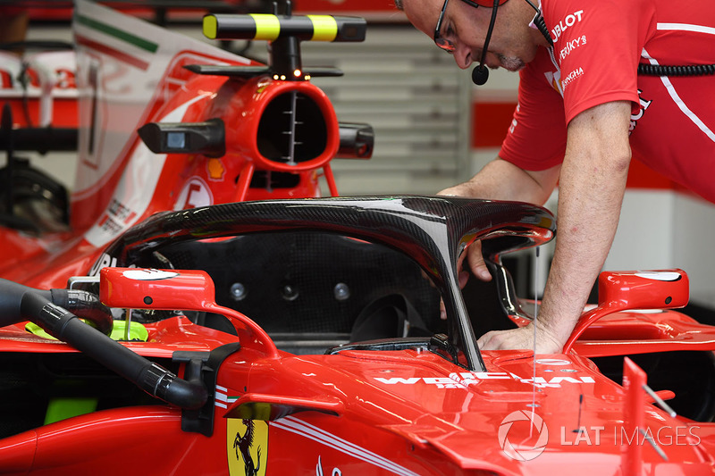 Ferrari SF70H, halo