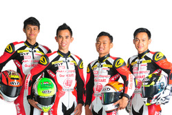 Irfan Ardiansyah, Gerry Salim, Rheza Danica dan Awhin Sanjaya, Astra Honda Racing Team