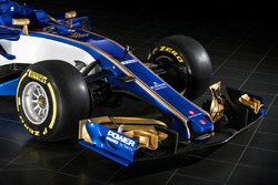 Sauber C36 front wing detail
